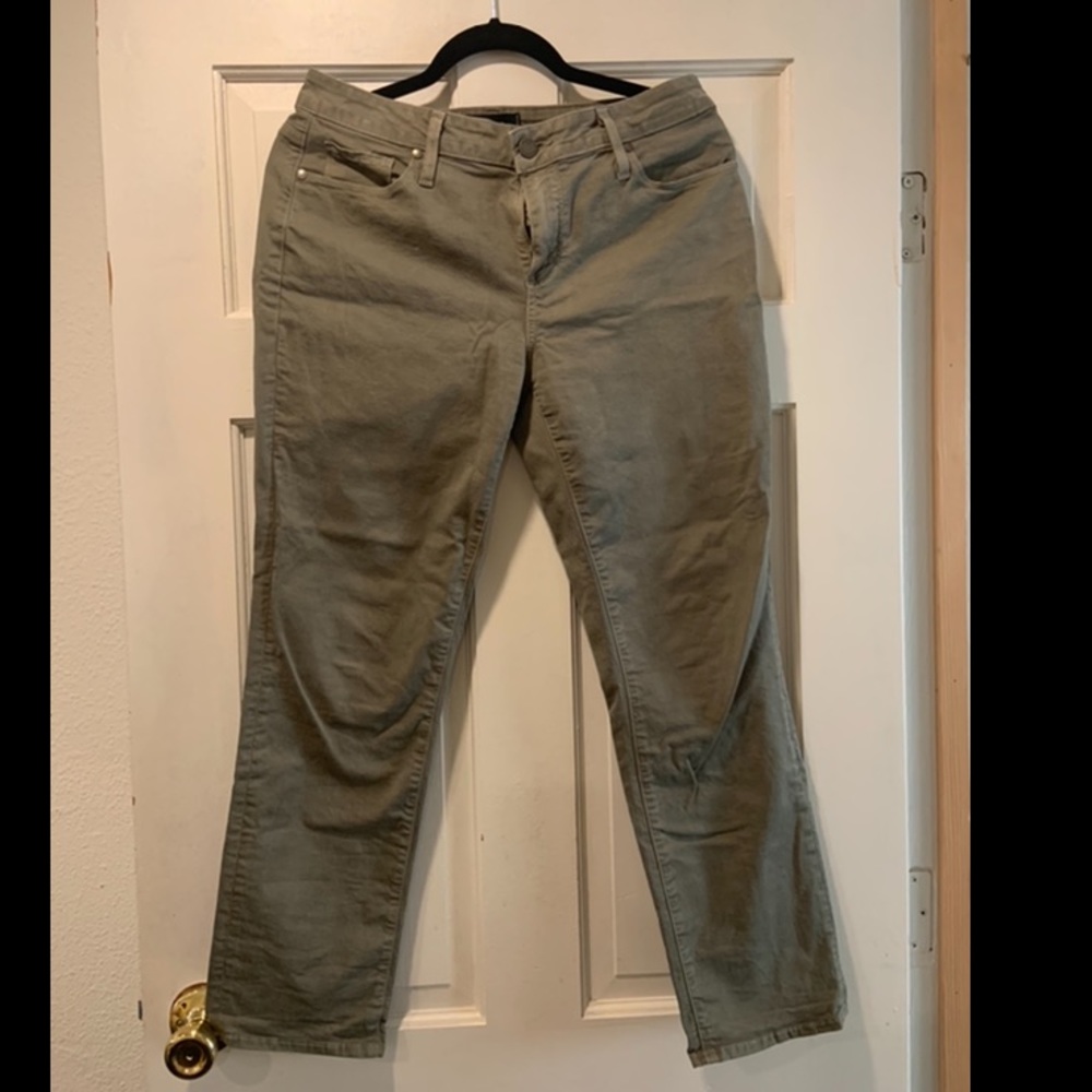 Paige Denim Vintage Green Brigitte Boyfriend Jeans